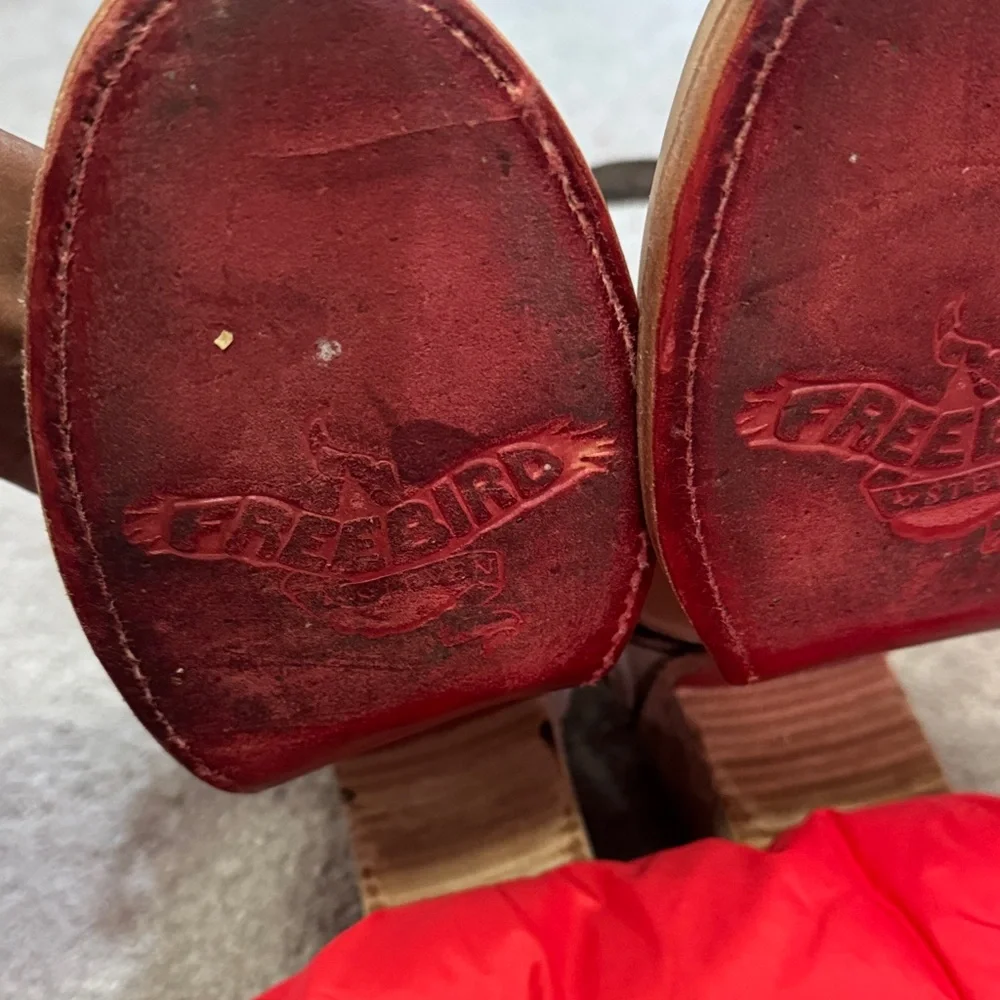 Freebird by Steven Cream Lace Up Boots - Picture 5 of 5